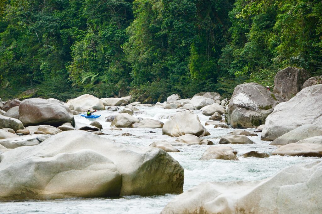 Kayak Ecuador, kayaking in Ecuador, ecuador kayak, piatua river, small world adventures